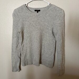 Quince Cashmere Sweater Women’s Xs Heather Gray Quiet Luxury Mongolian Crewneck